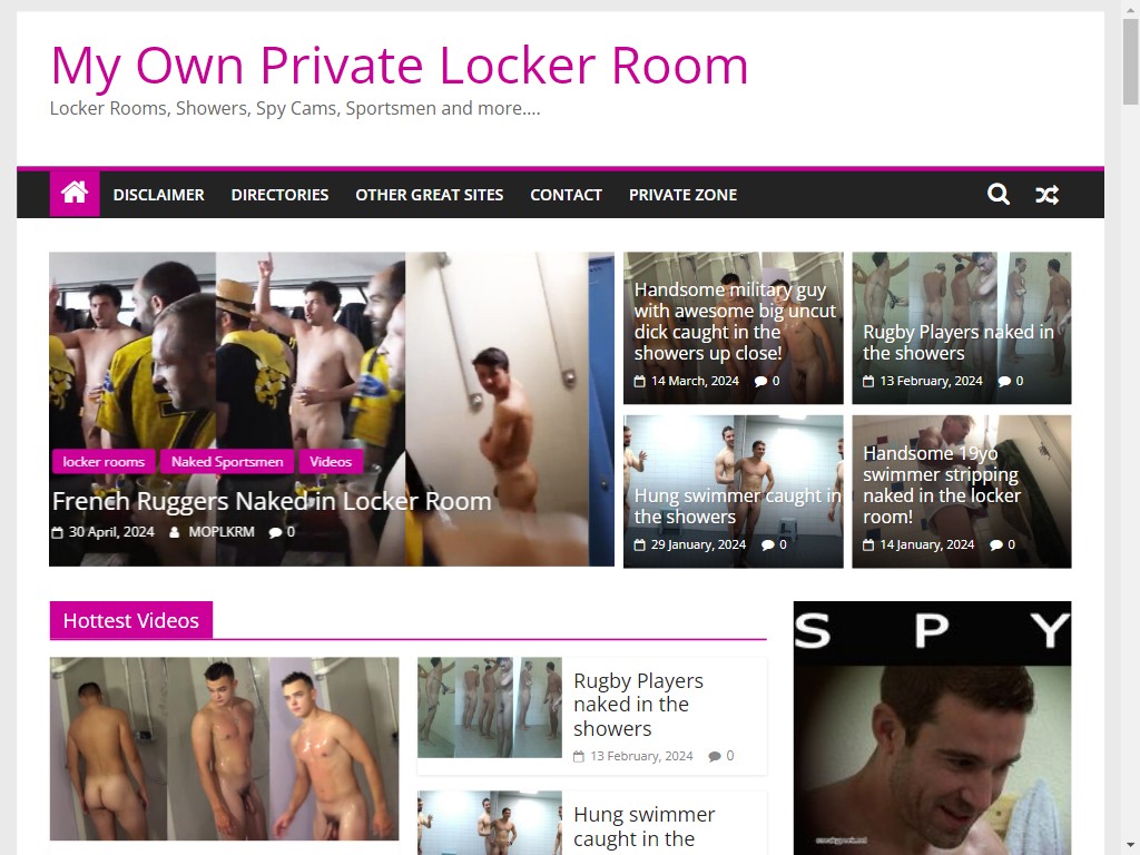 My Own Private Locker Room