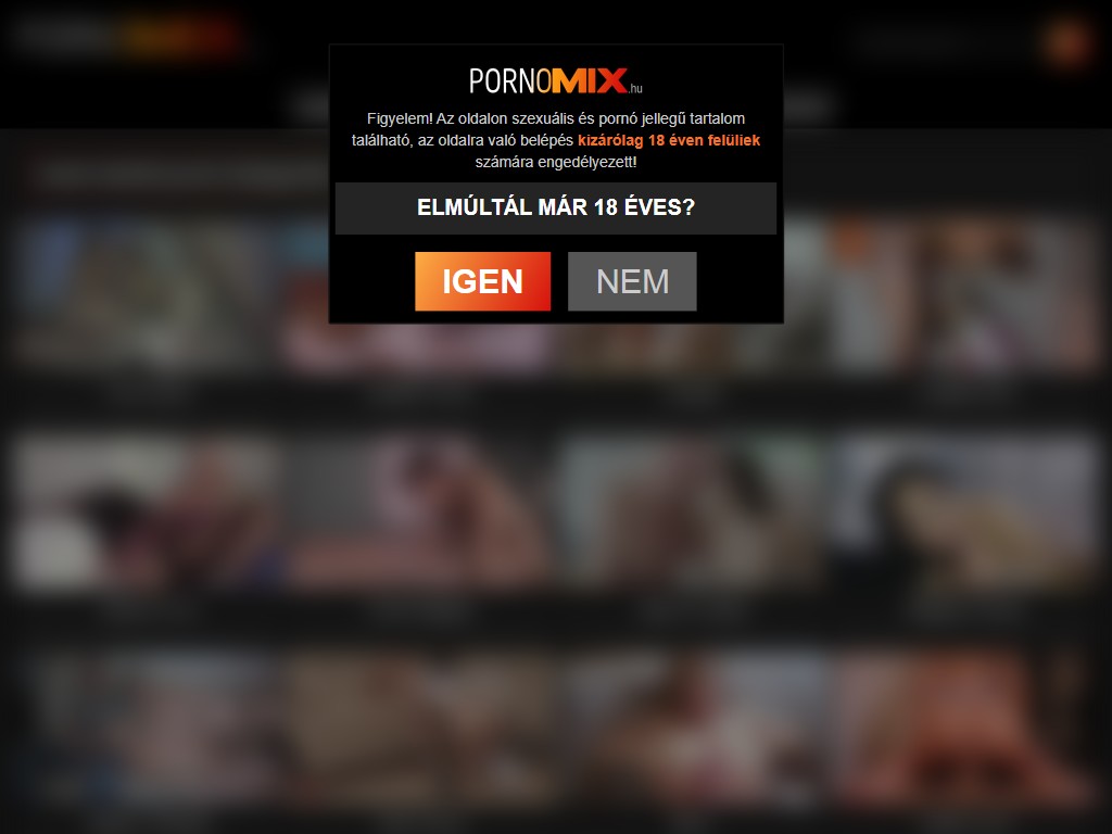 PornoMIX.hu - Pornó és Szex Videók Minőségi válogatása!