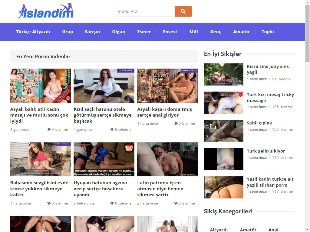 HD Altyazılı Porno, Türkçe Altyazılı Porno İzle